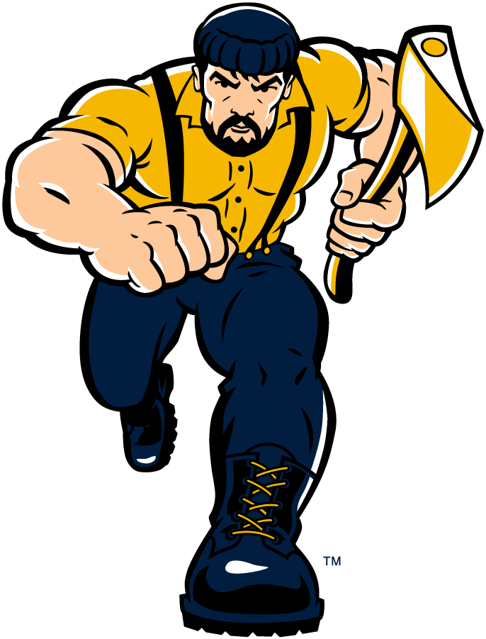 Northern Arizona Lumberjacks 2020-Pres Mascot Logo v2 diy DTF decal sticker